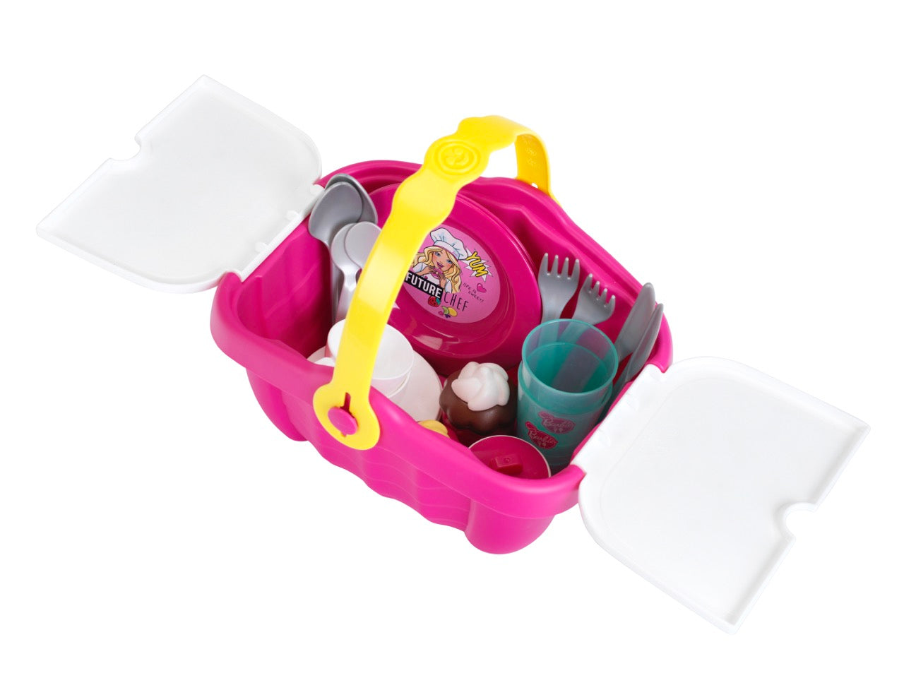 Barbie - Piknikový kôš s doplnkami