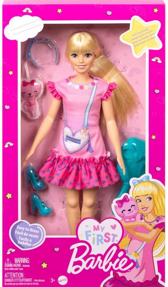 Mattel Barbie - Moja prva Barbie (HLL19)