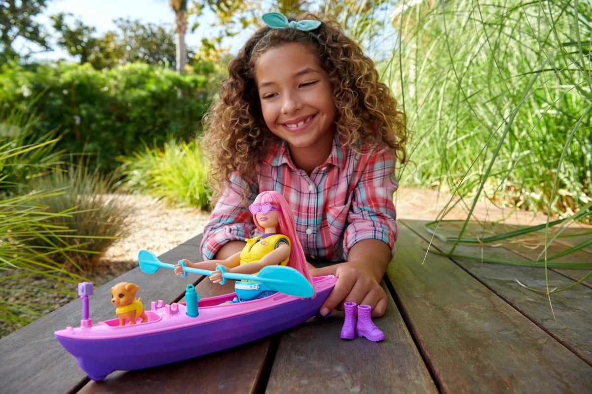 Mattel Barbie - Kampiranje s kompleti za Daisy Lutko (HDF75)