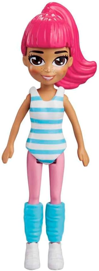 Mattel Polly Pocket - Športová módna bábika (HKV87)