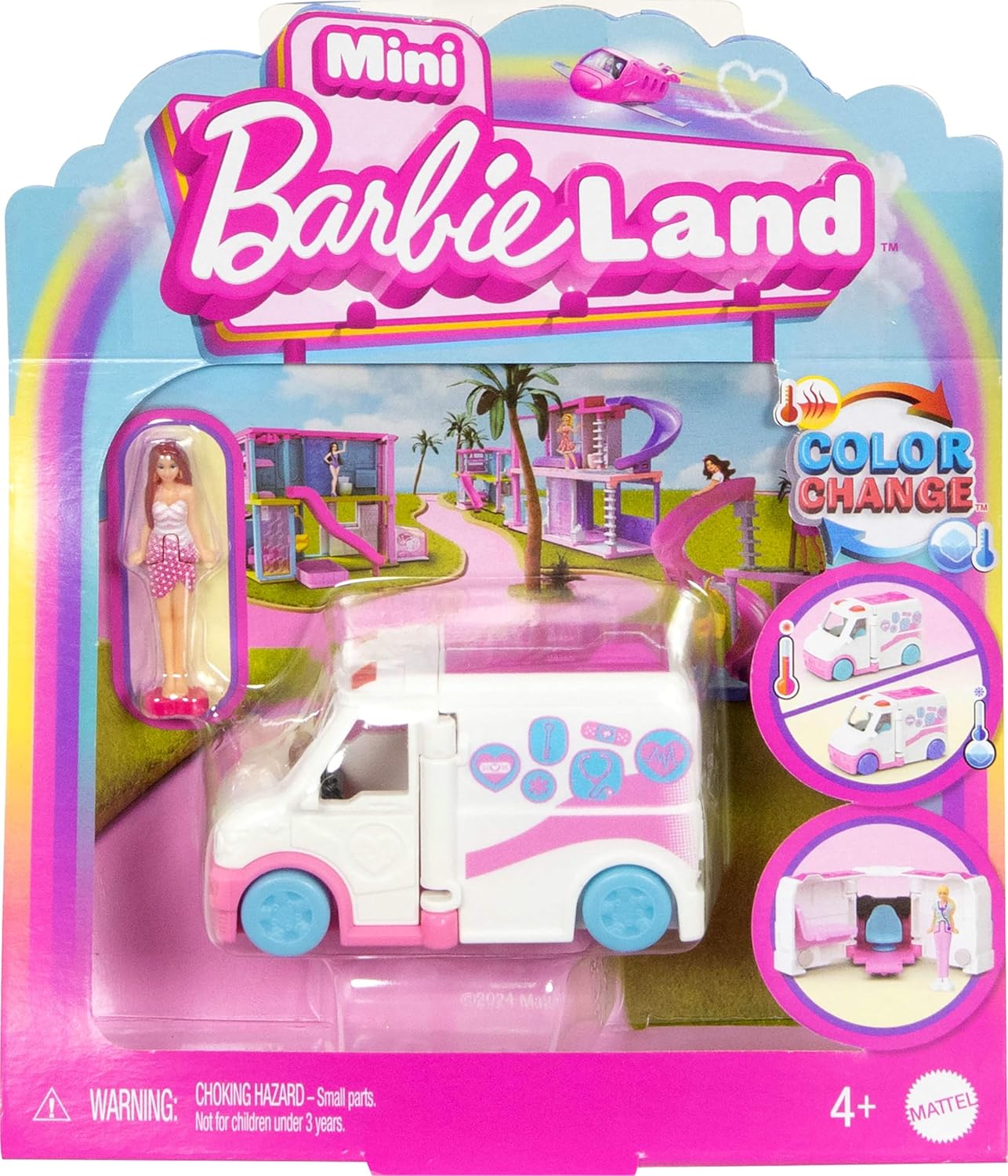 Mattel Barbie: Mini BarbieLand - Lutka in Mobilna Ambulanta (JRC34)