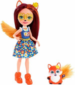 Mattel Enchantimals Mini bábika - Felicity Fox & Flick (FXM71)