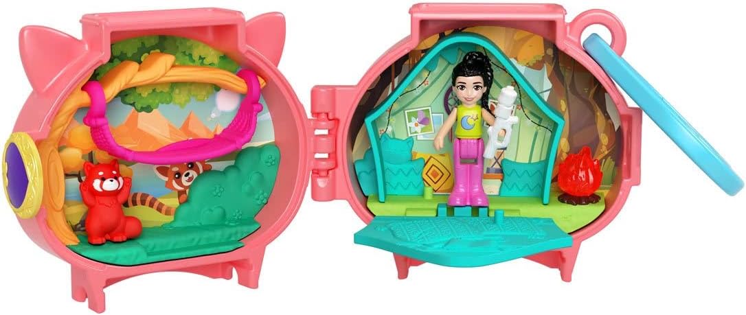 Mattel Polly Pocket Mini - Kompaktná sada s veveričkou (HKV49)