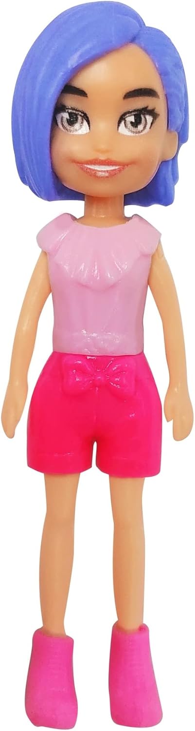 Mattel Polly Pocket - Oblekárenská skrinka na módu s motívom mačky (HKW07)