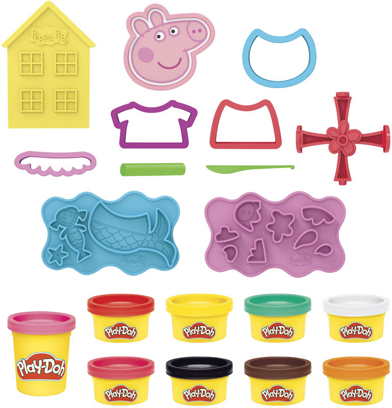 Hasbro Play-Doh Peppa Pig Sada na úpravu vlasov (F1497)