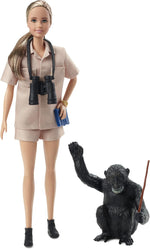 Mattel Barbie - Dr. Jane Goodall, etologička a ochranárka prírody (HCB82)