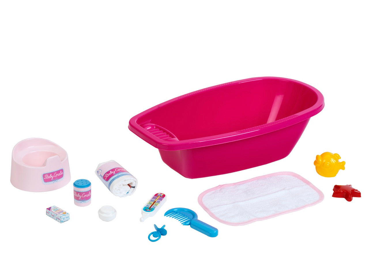 Baby Coralie - Sada na veľkú vaňu, s doplnkami
