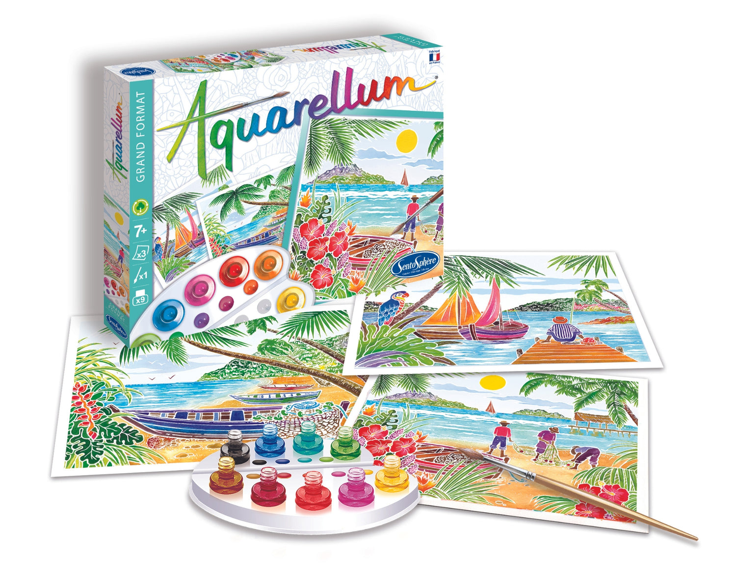 Aquarellum - Tropické krajiny