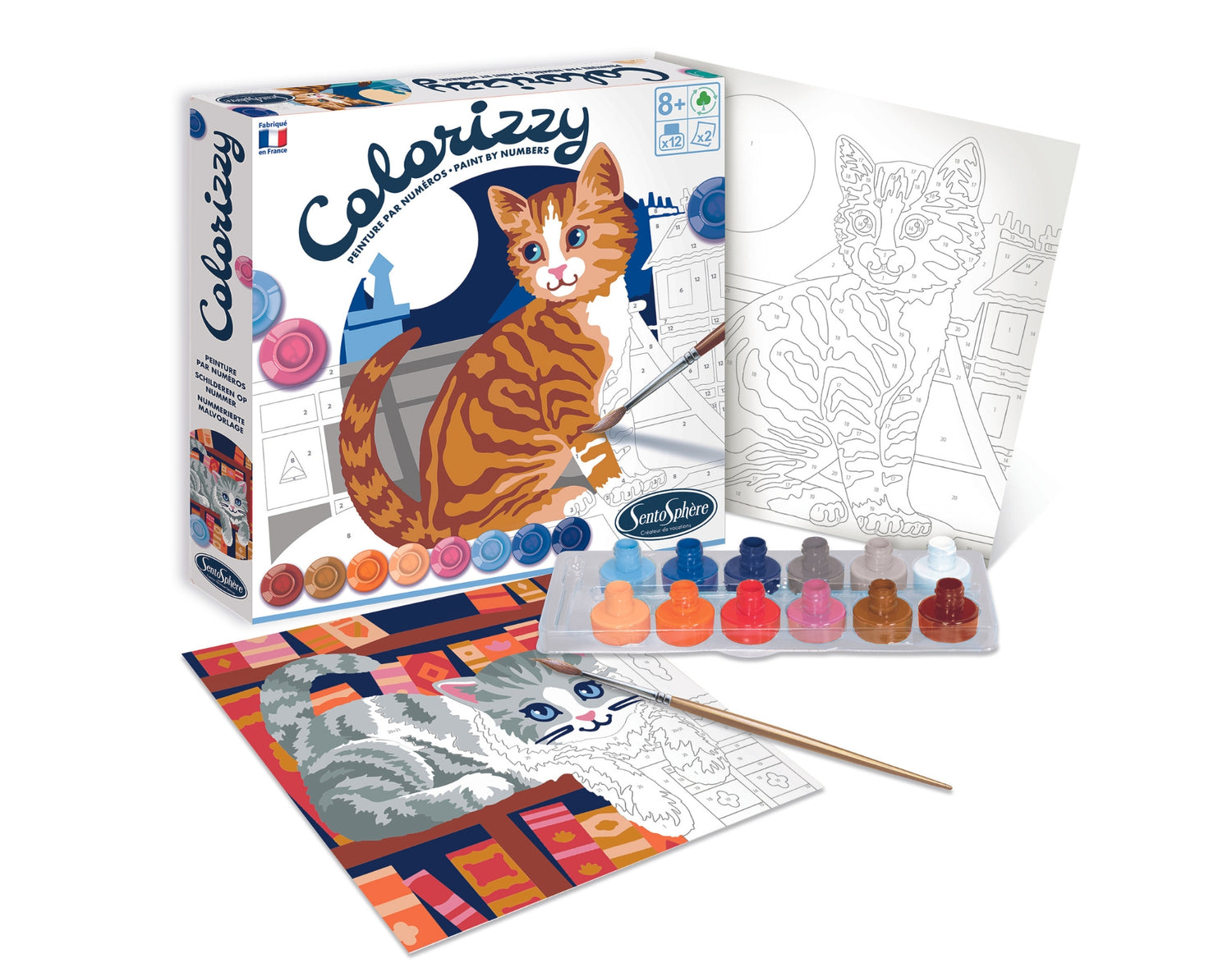 Colorizzy Maľovanie podľa čísel Mačka