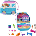 Mattel Polly Pocket: Kompaktný set s jazdou pri mori so psíkom (HRD36)