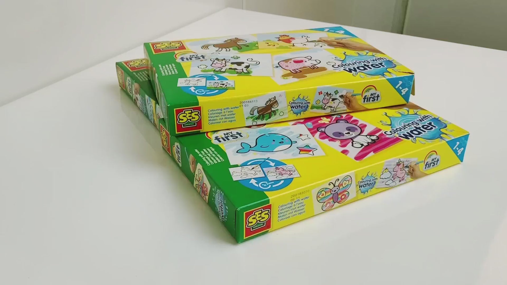 Barvanje z vodo - Fantazijske živali