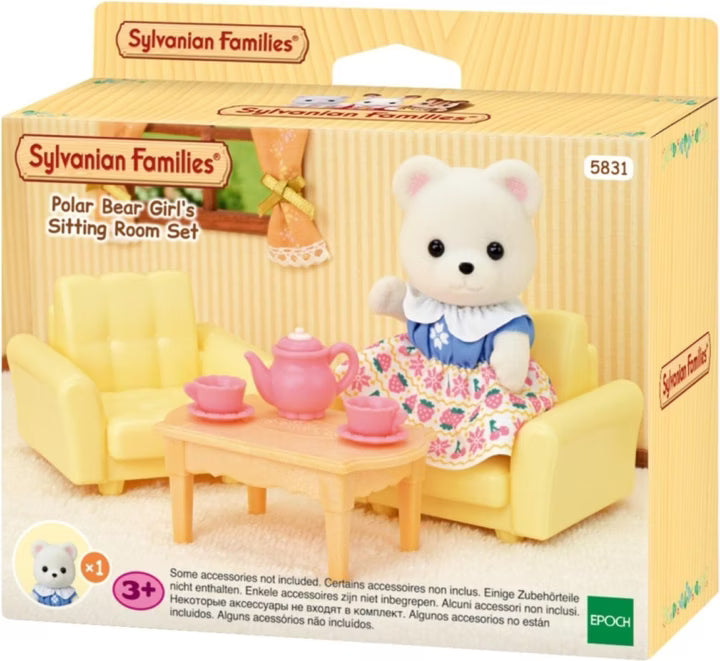 Sylvanian Families – Sediace dievčatko ľadového medveďa