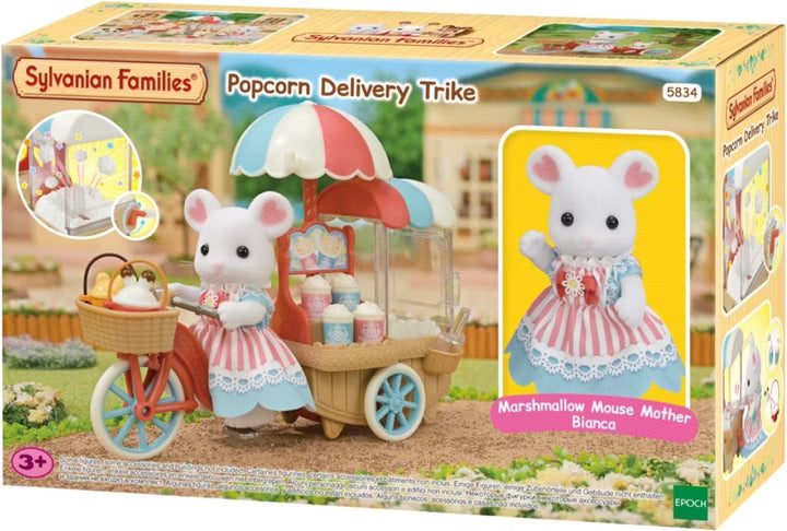 Sylvanian Families – Trojkolka na rozvoz popcornu