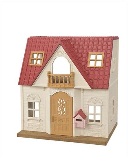 Sylvanian Families Červená strecha vidiecky dom s nábytkom a špeciálnymi oblečeniami 5727