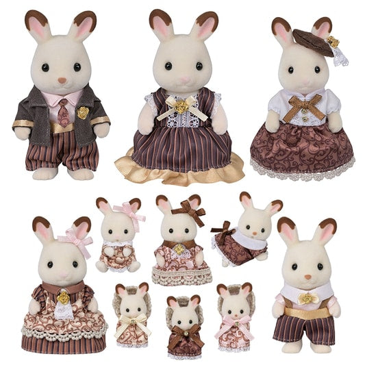 Sylvanian Families – Jubilejný set Rodiny čokoládových zajačikov