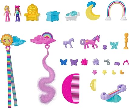 Mattel Polly Pocket Mini - Salón jednorožec (HKV51)