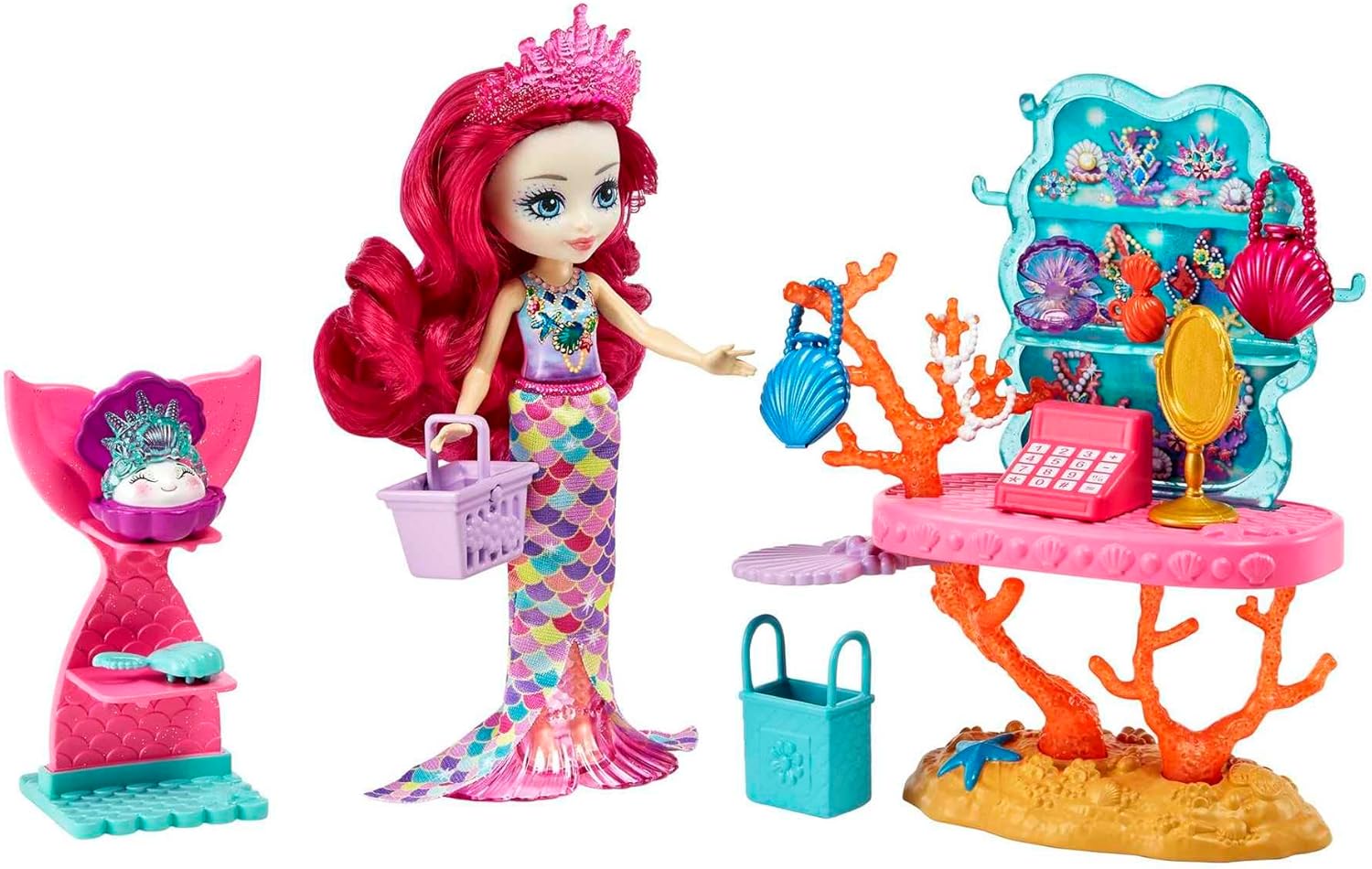 Mattel Kráľovský Enchantimals - Obchod s morskými pokladmi (HCF71)