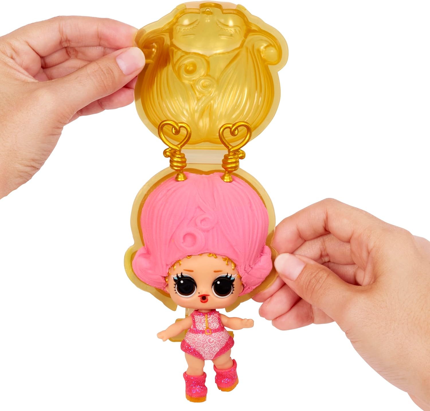 L.O.L. Surprise! Squish Sand Magic Hair Tots s bábikou na zber – Bábiky s magickým pieskom na vlasy