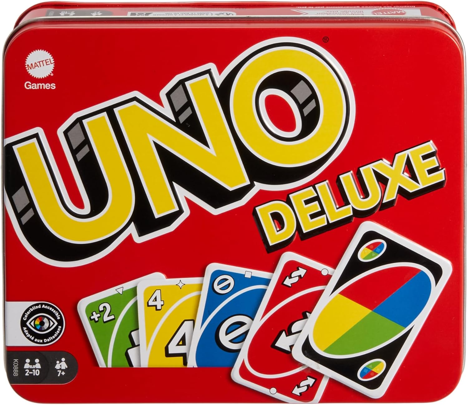 Mattel UNO Deluxe - Kartová hra (K0888)