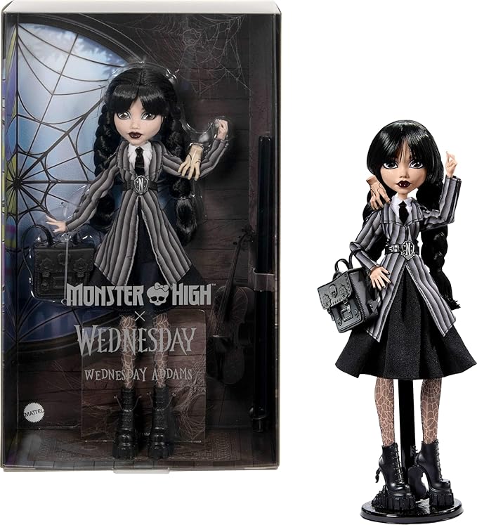 Monster High - Wednesday Lutka (HXJ04)