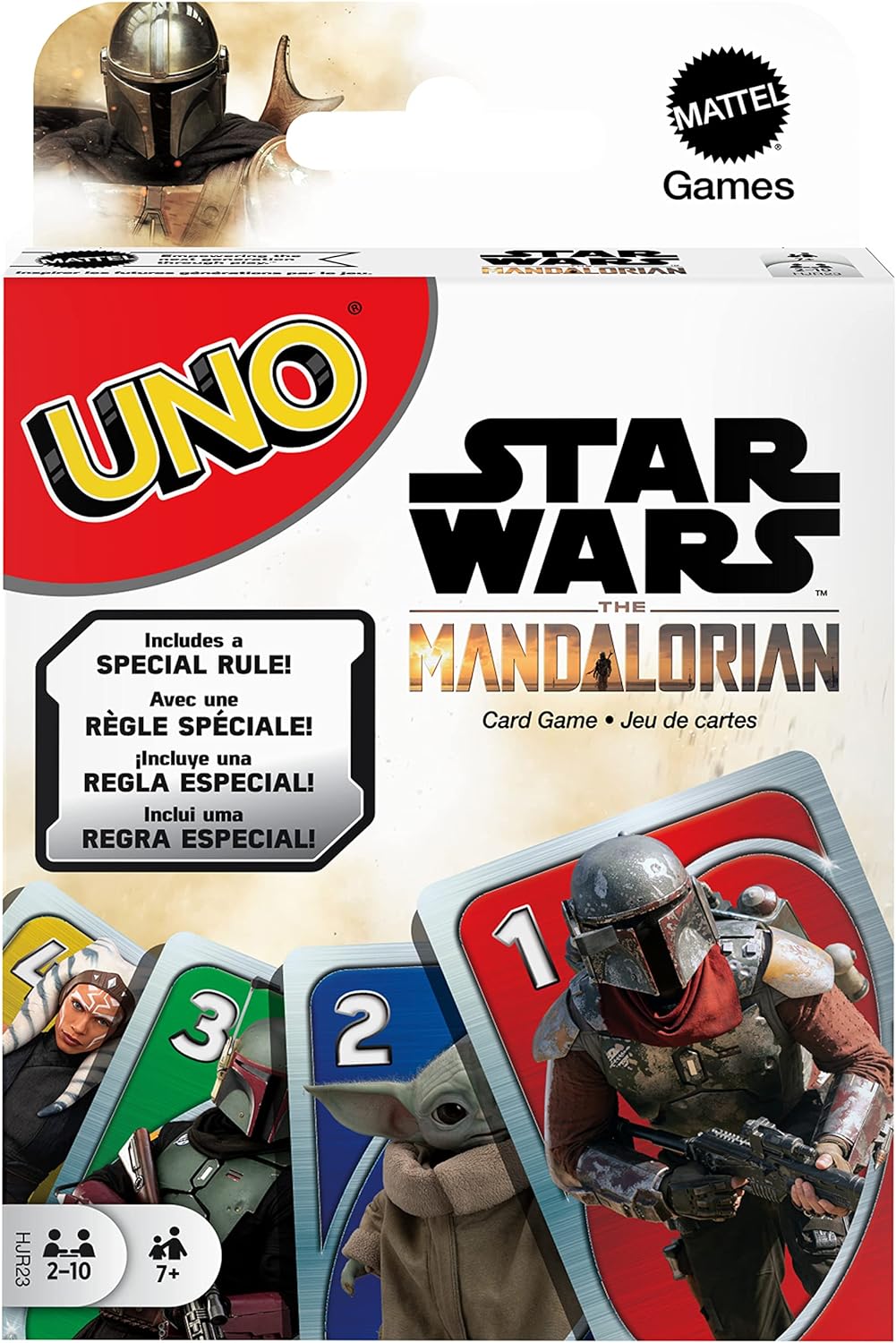 Mattel UNO Star Wars - Kartová hra Mandalorian (HJR23)