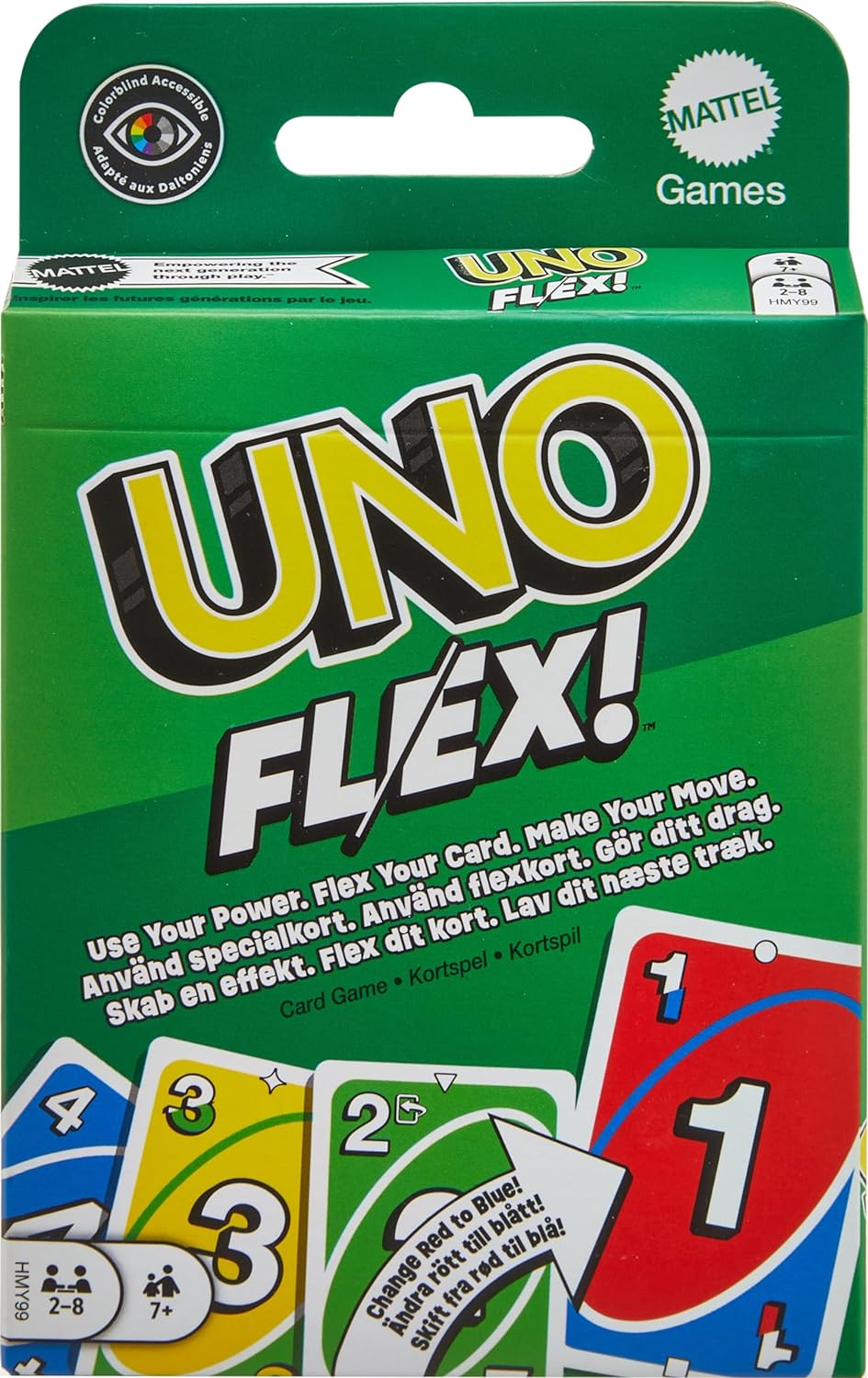 Mattel Uno Flex hra s kartami (HMY99)