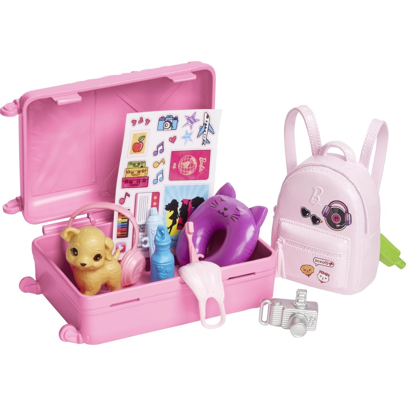 Mattel Barbie - Potovalni set s kužkom(HJY18)