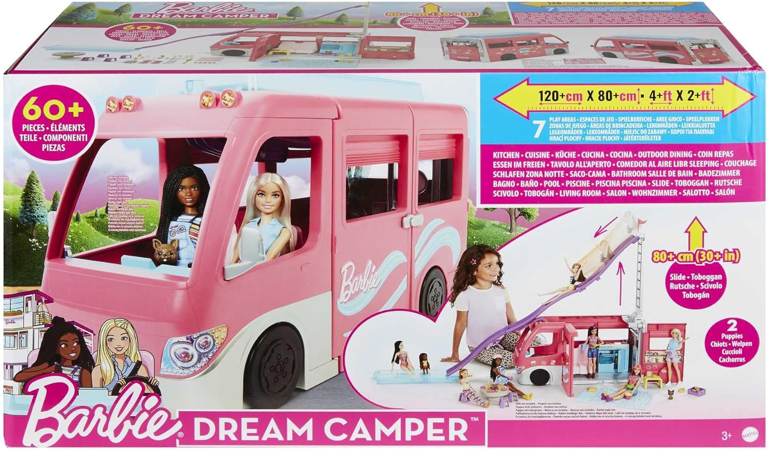 Mattel Barbie - Sanjski kampirni avtomobil