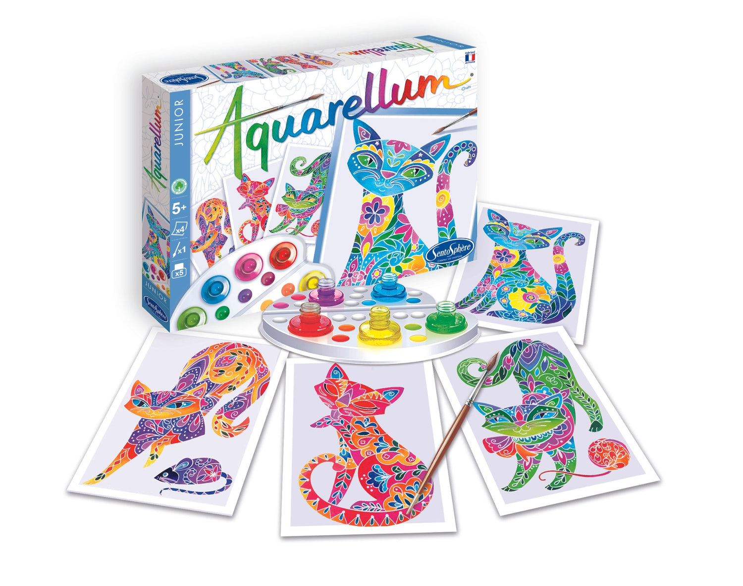 Aquarellum Junior - Mačky