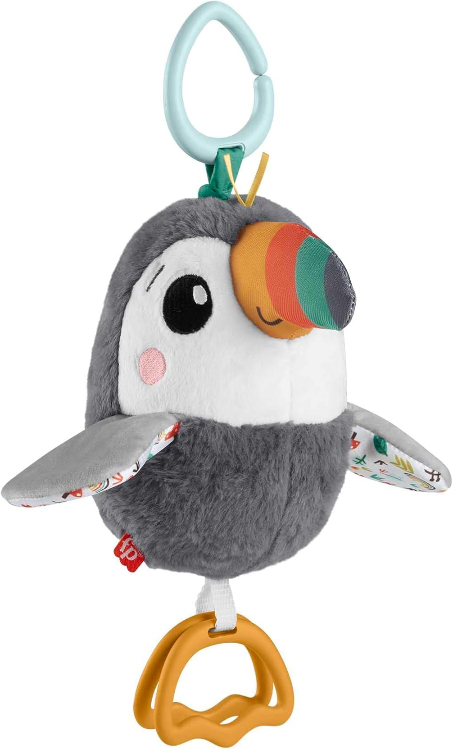 Fisher-Price - Rozťahovateľný vlnitý tukan (HNX66)