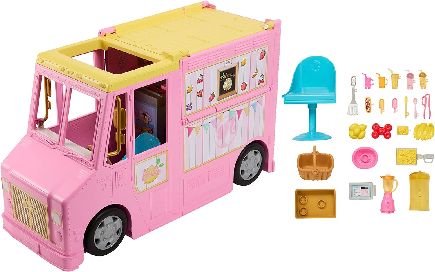 Mattel Barbie - Tovornjak z limonado (HPL71)