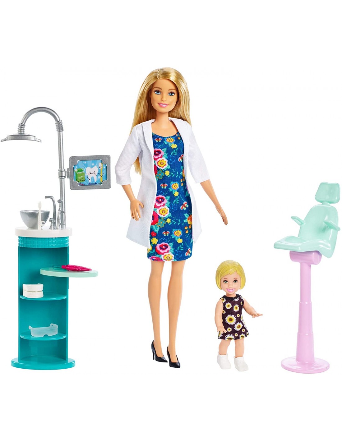 Mattel Barbie You Can Be Anything - Zobozdravnica (FXP16)