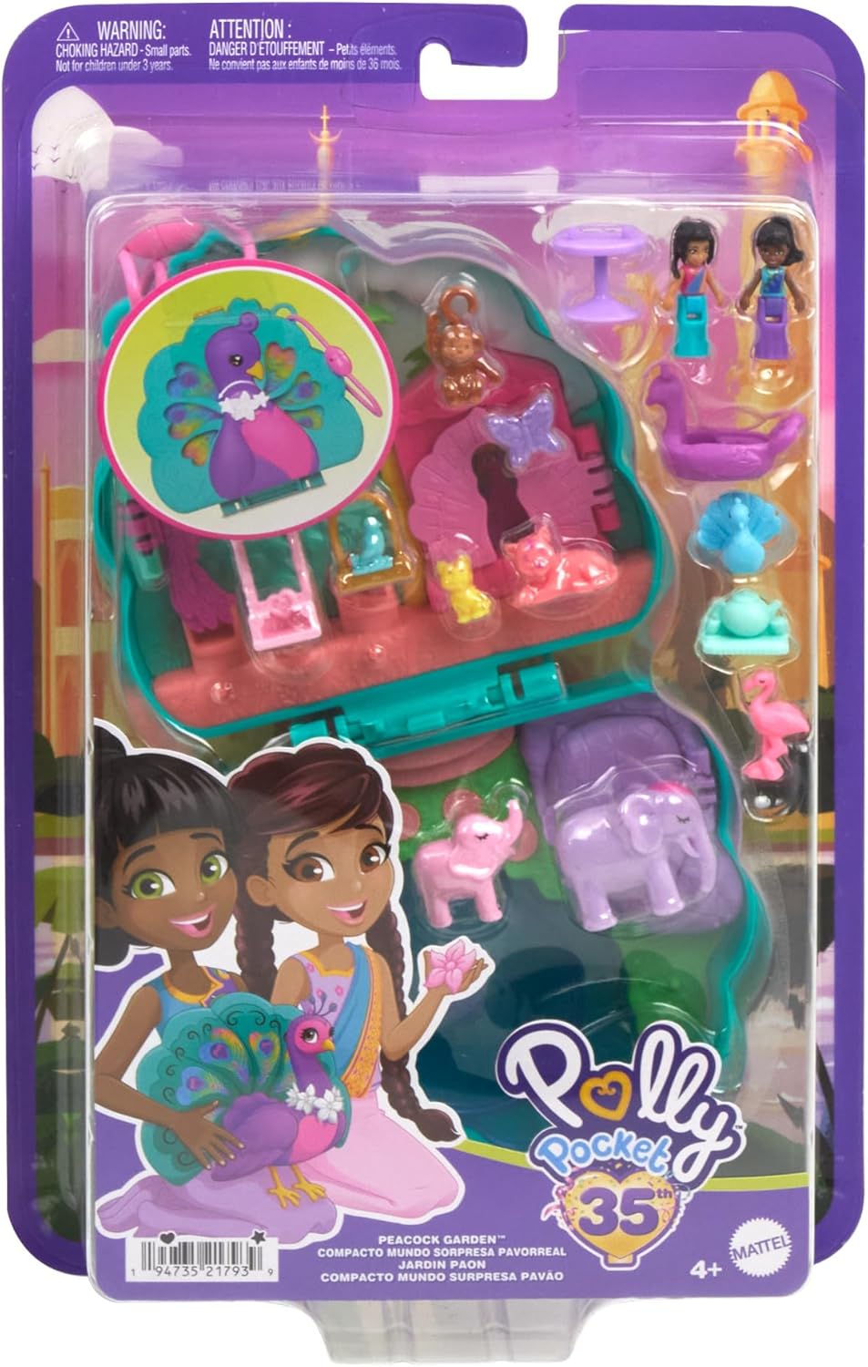 Mattel Polly Pocket: Polly Pocket 35. výročie - Pavúčia záhrada (HWN97)