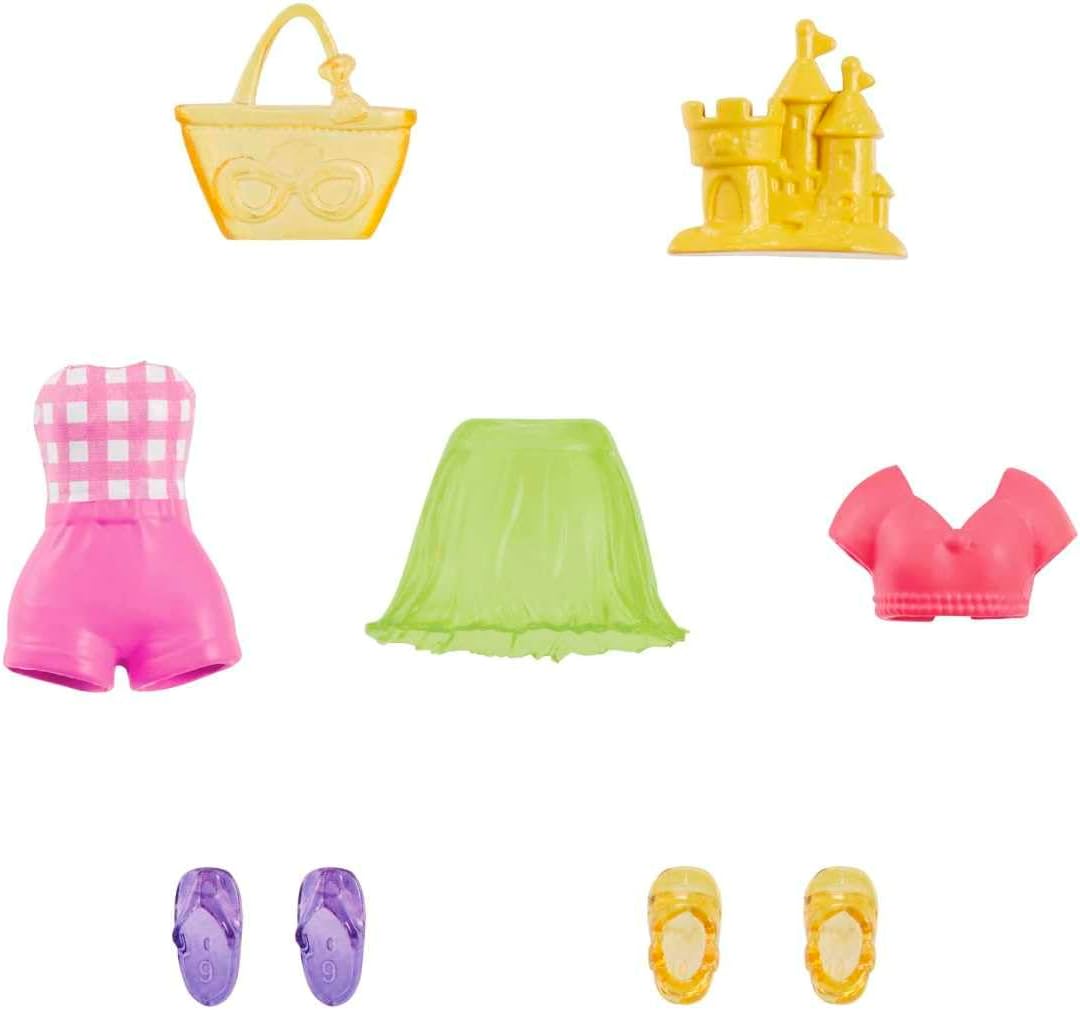 Mattel Polly Pocket - Módna bábika - pláž (HKV86)