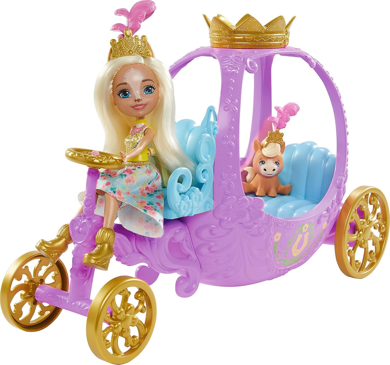 Mattel Kraljevski Enchantimals - Kraljevska kočija (GYJ16)