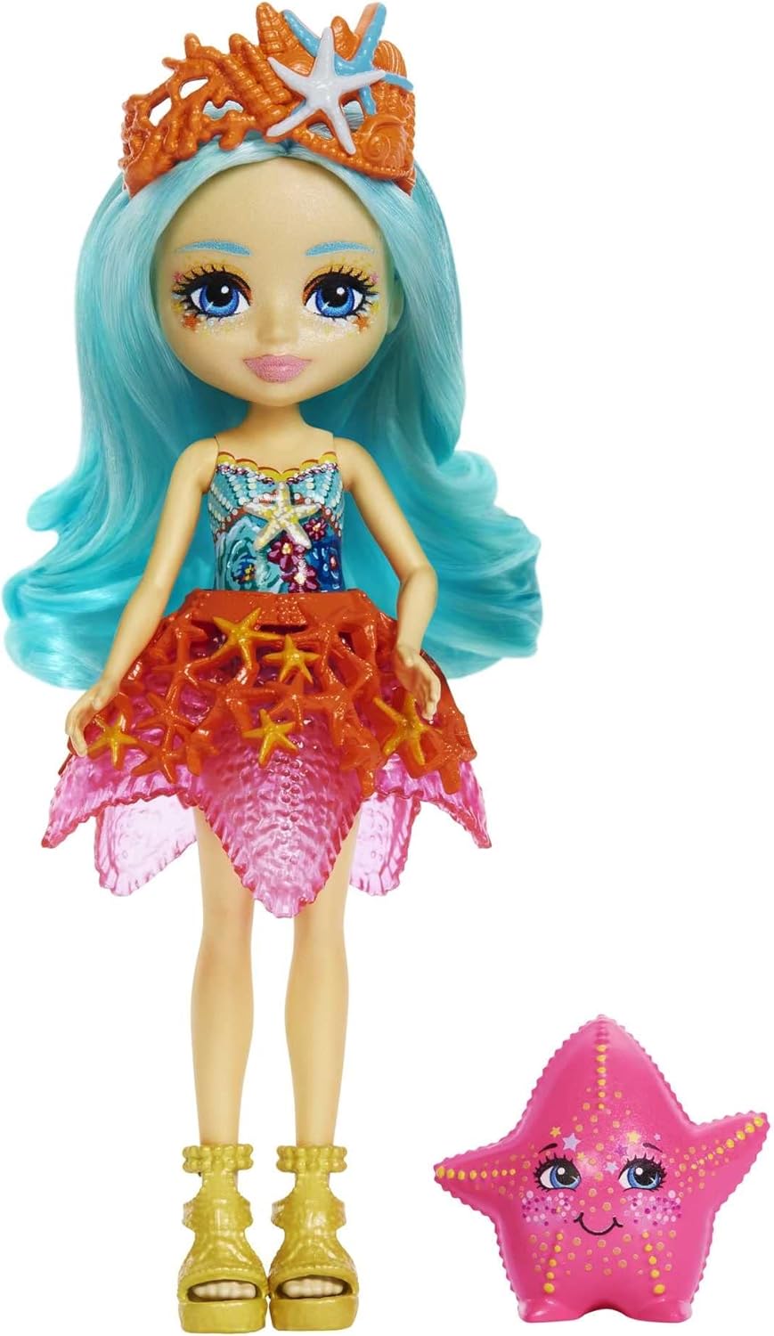 Mattel Kráľovský Enchantimals - Staria morská hviezda & Beamy (HCF69)