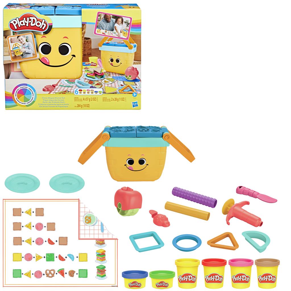 Hasbro Play-Doh: Sada na tvorbu piknikových tvarov (F6916)