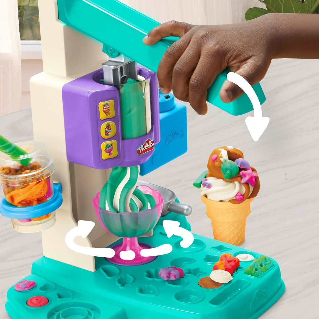 Hasbro Play-Doh: Dúhová zmrzlinová sada (G0028)