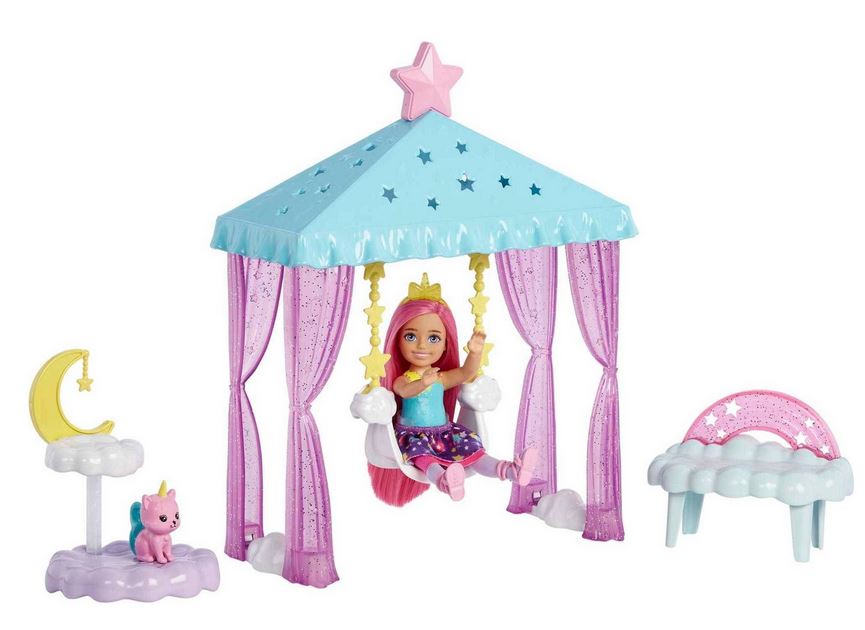 Mattel Barbie - Bábika s rozprávkovou sadou (HLC27)