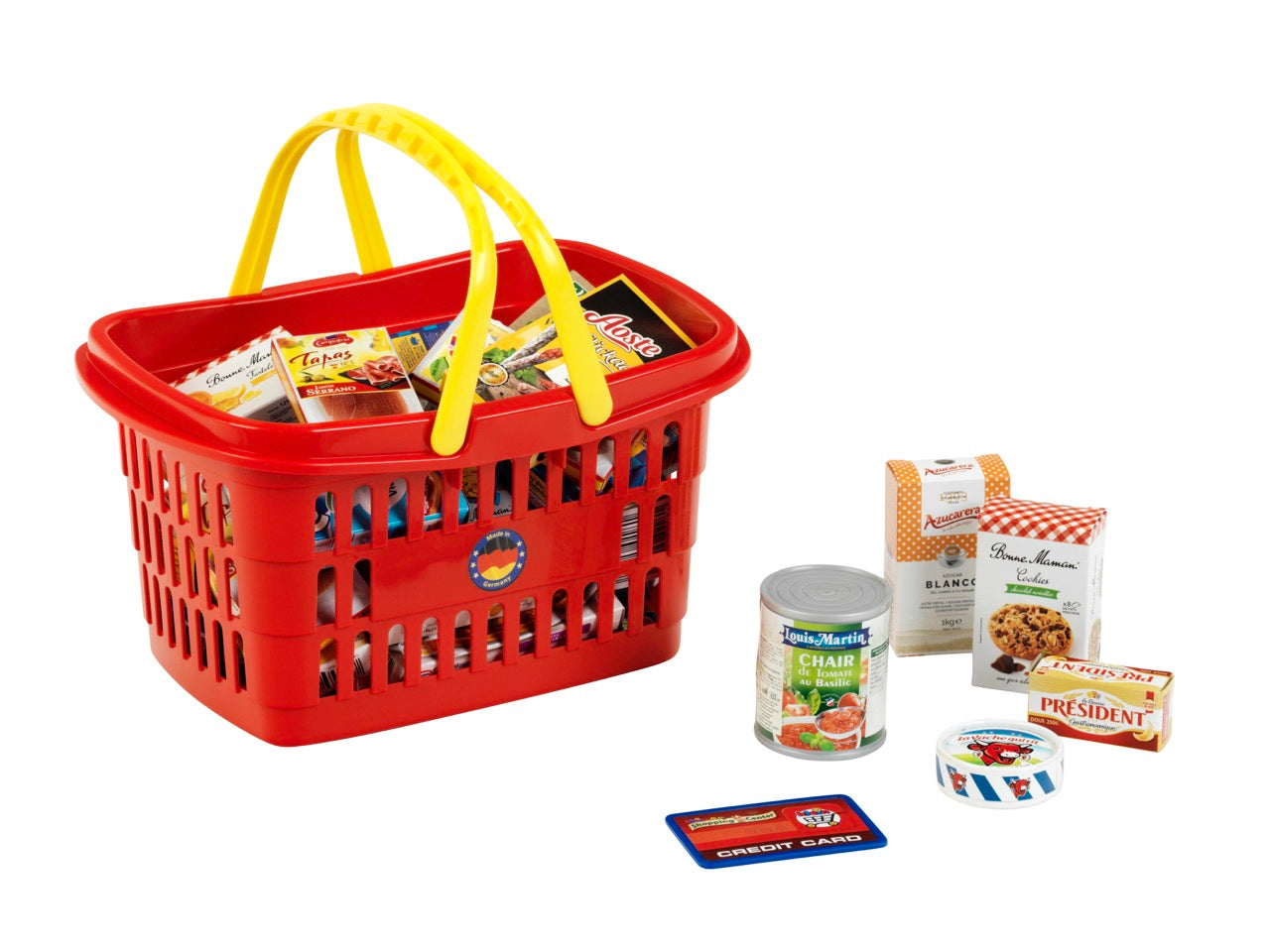 MM - Nákupný košík plný produktov z Francúzska