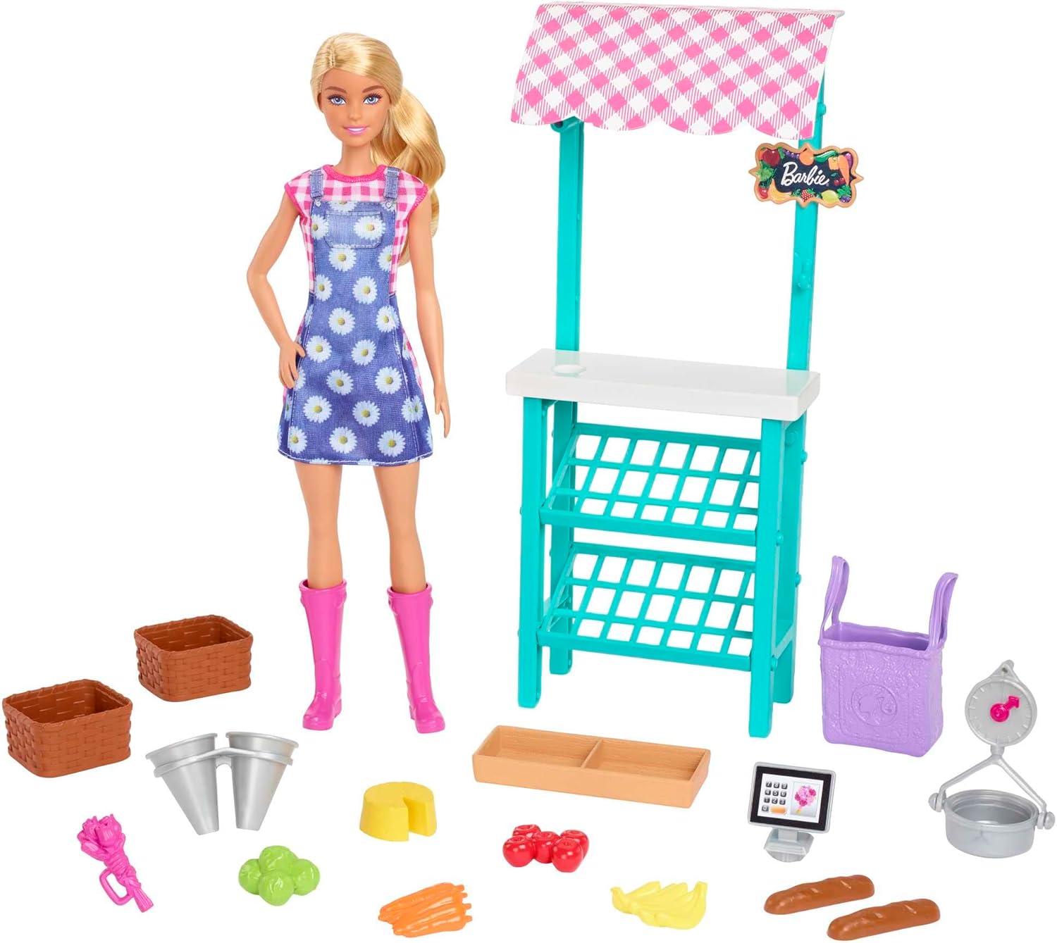Mattel Barbie - Trh farmárov (HCN22)