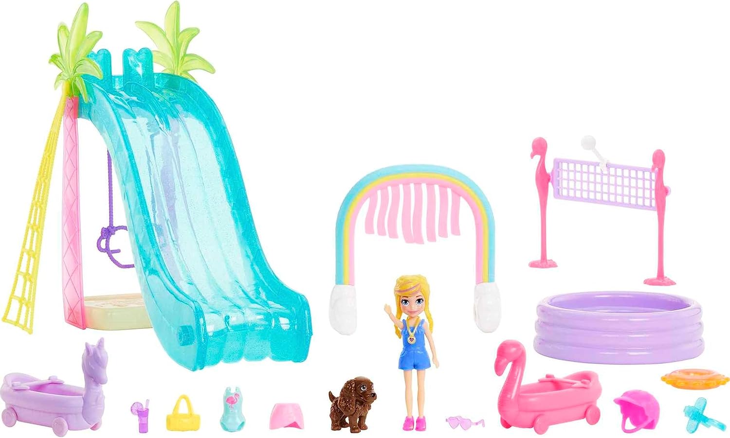Mattel Polly Pocket - Slnečný zábavný park (HDW63)