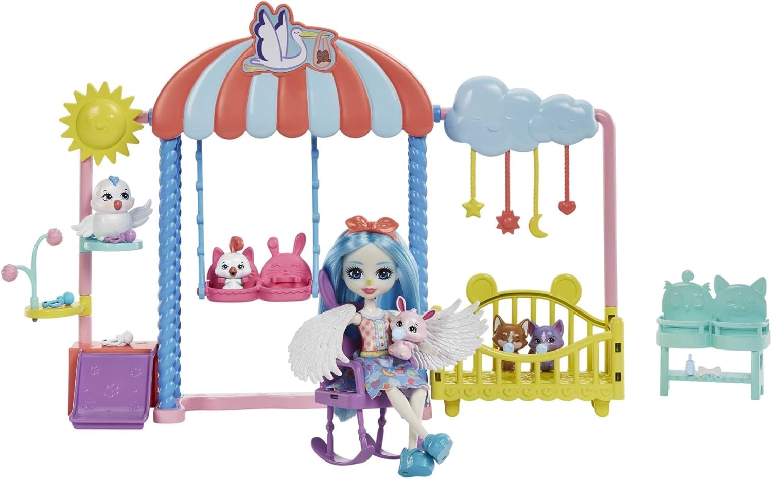 Mattel Enchantimals Baby Best Friends - Darčeková škôlka (HLH23)