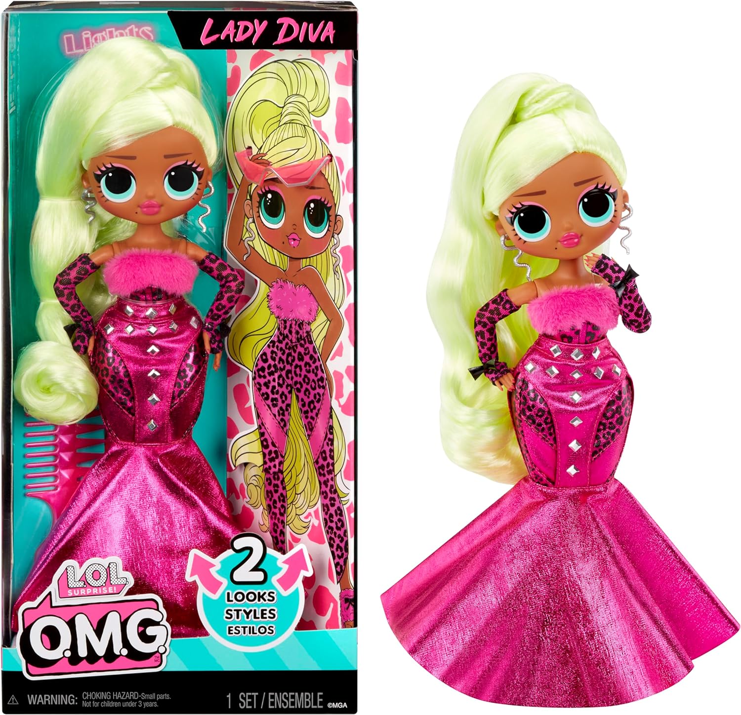 L.O.L. O.M.G. - Bábika Lady Diva (591597EUC)