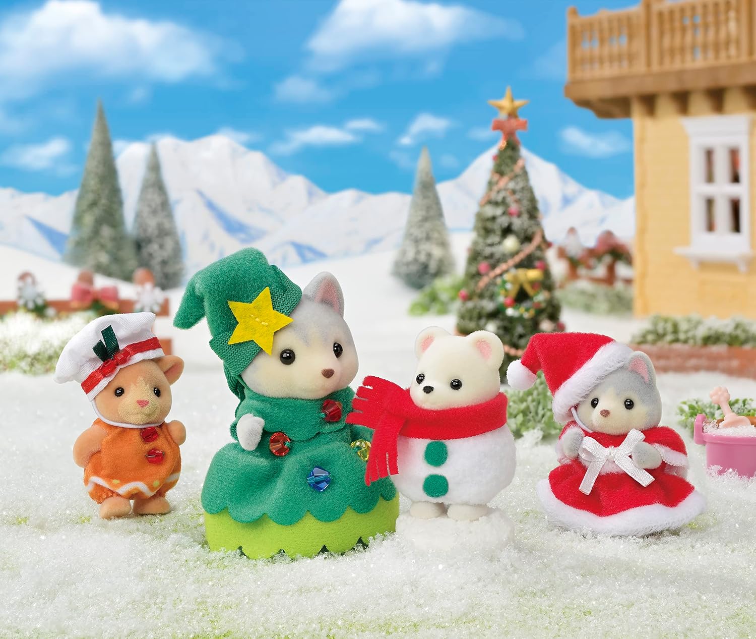 Sylvanian Families - Veselí vianoční priatelia 5710