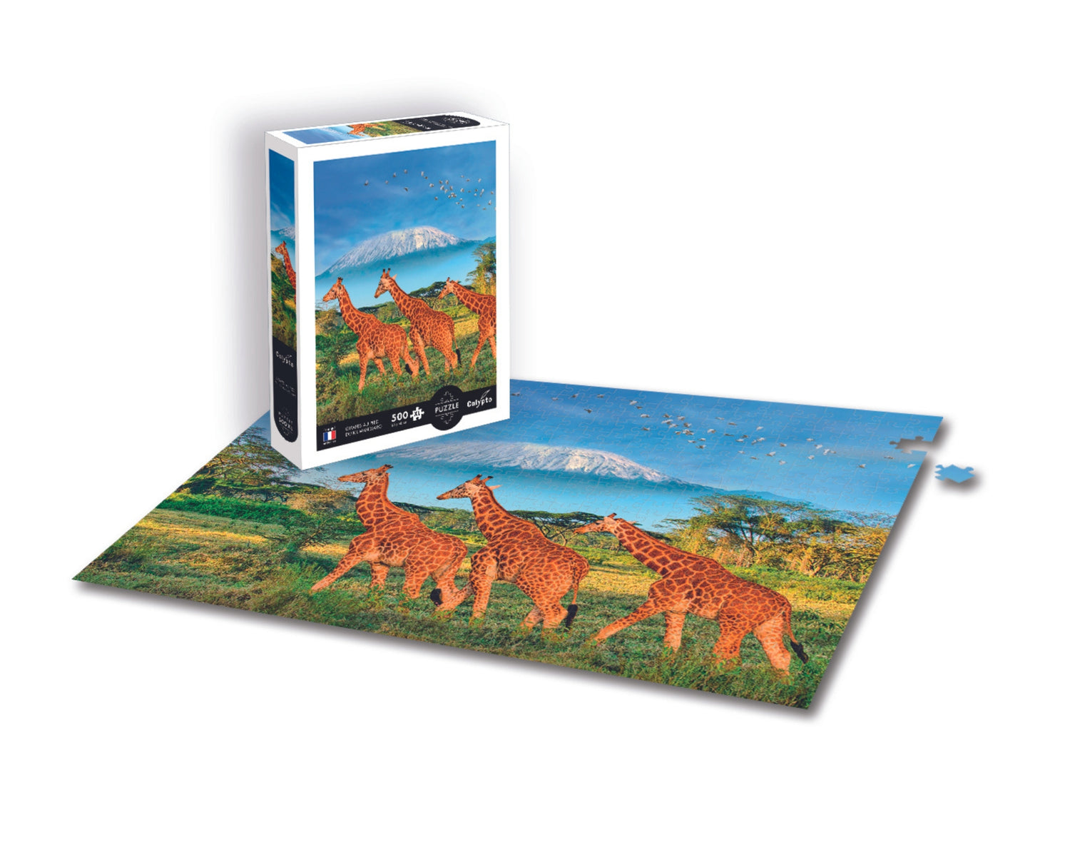 Puzzle 500 kusov XL - Žirafa