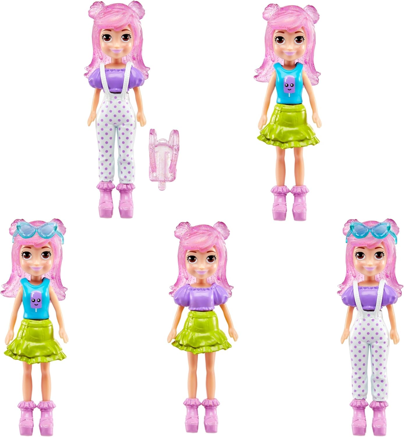 Mattel Polly Pocket - Malá módna bábika (HRD59)