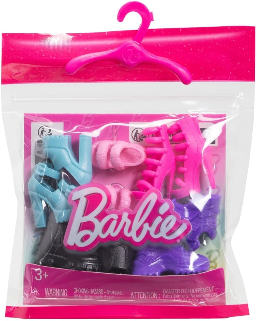 Mattel Barbie: Doplnky - 5 párov topánok (HWV71)