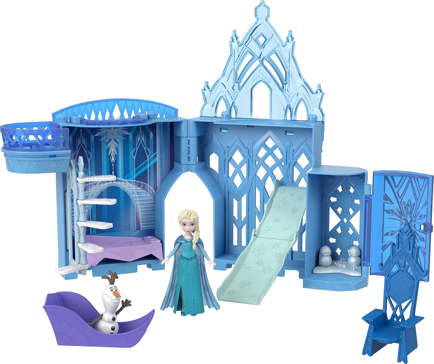 Mattel Disney Princess: Príbeh Stackers - Ľadový palác Elsy (HLX01)
