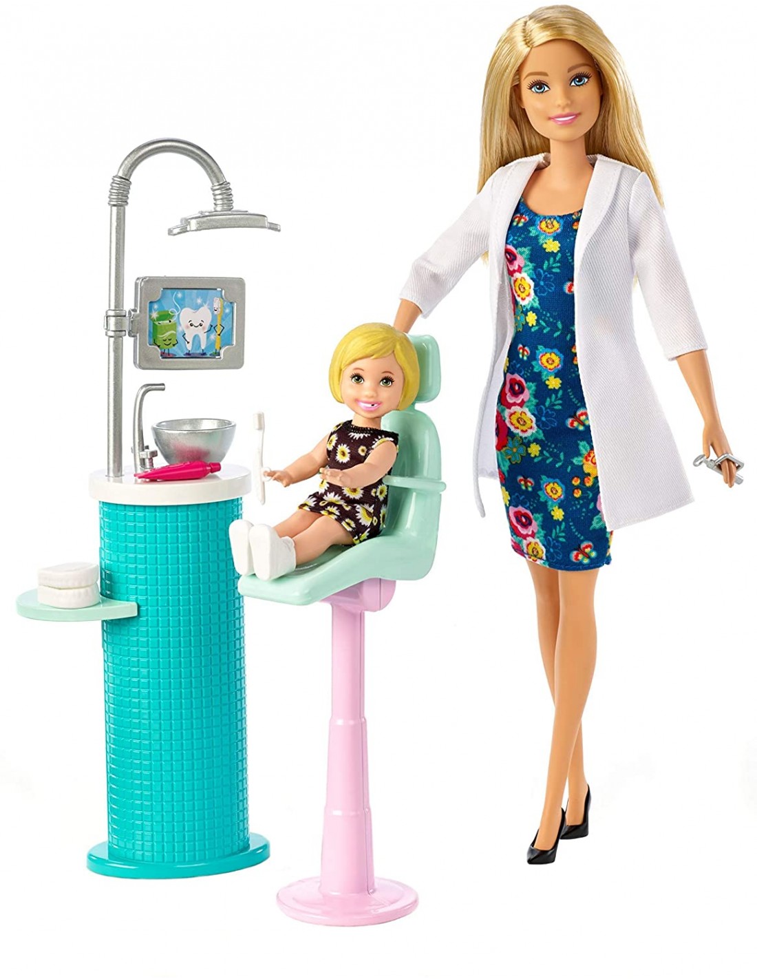 Mattel Barbie You Can Be Anything - Zobozdravnica (FXP16)